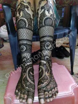 leg-Mehndi