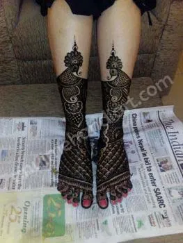 leg-Mehndi