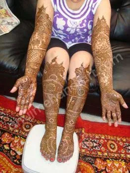 leg-Mehndi