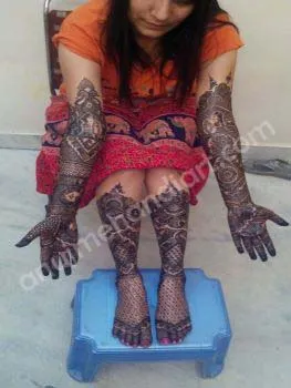 leg-Mehndi