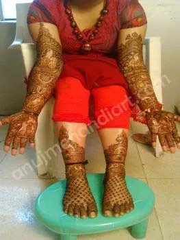 leg-Mehndi